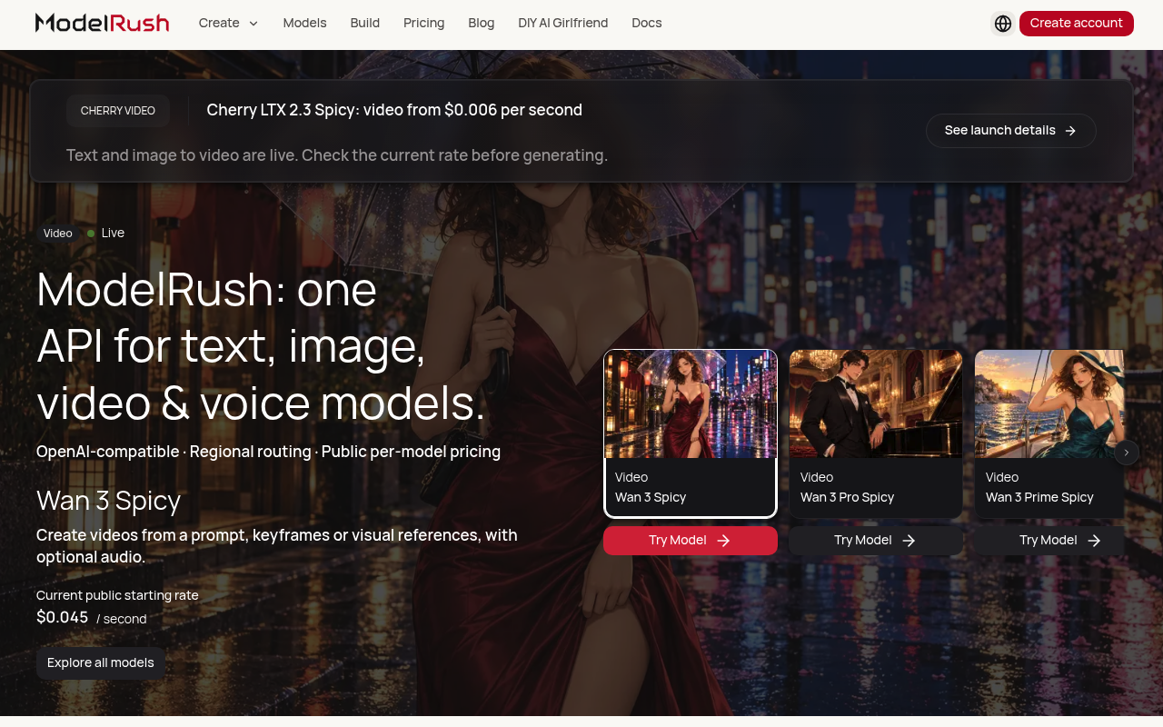 ModelRush screenshot