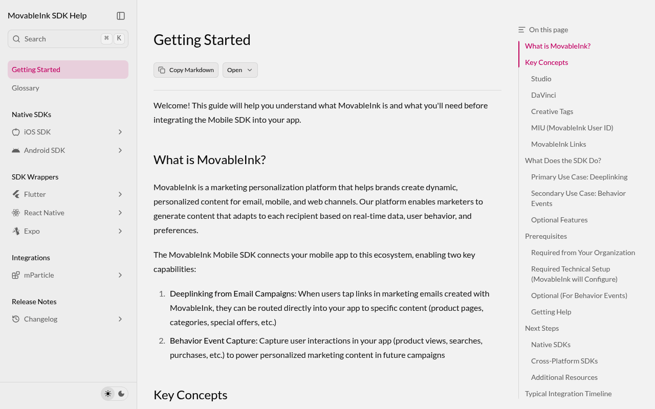 Movable Ink website screenshot