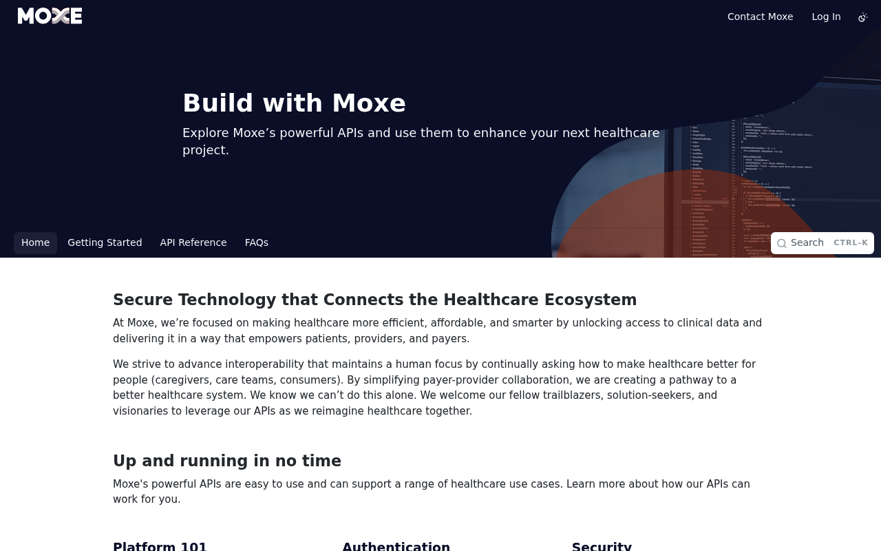 Moxe Health website screenshot