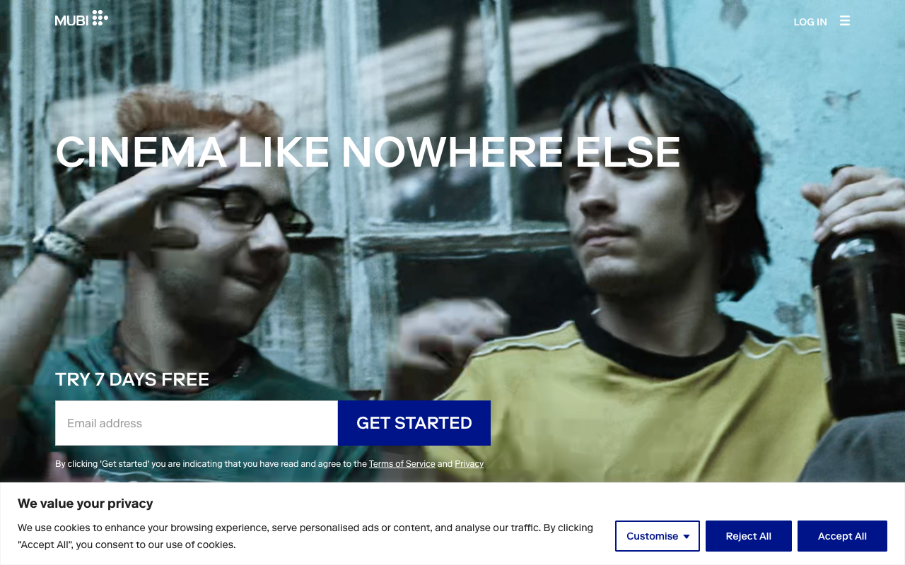 MUBI screenshot