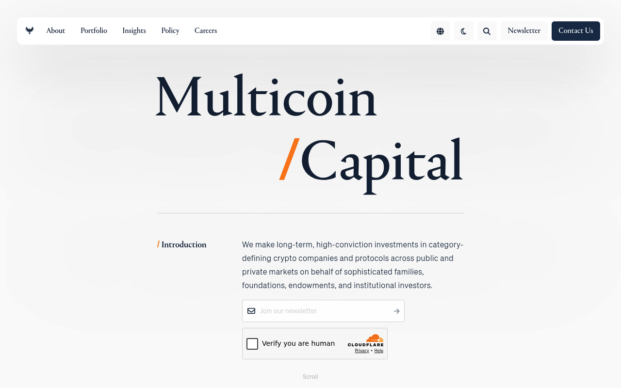 Multicoin Capital screenshot