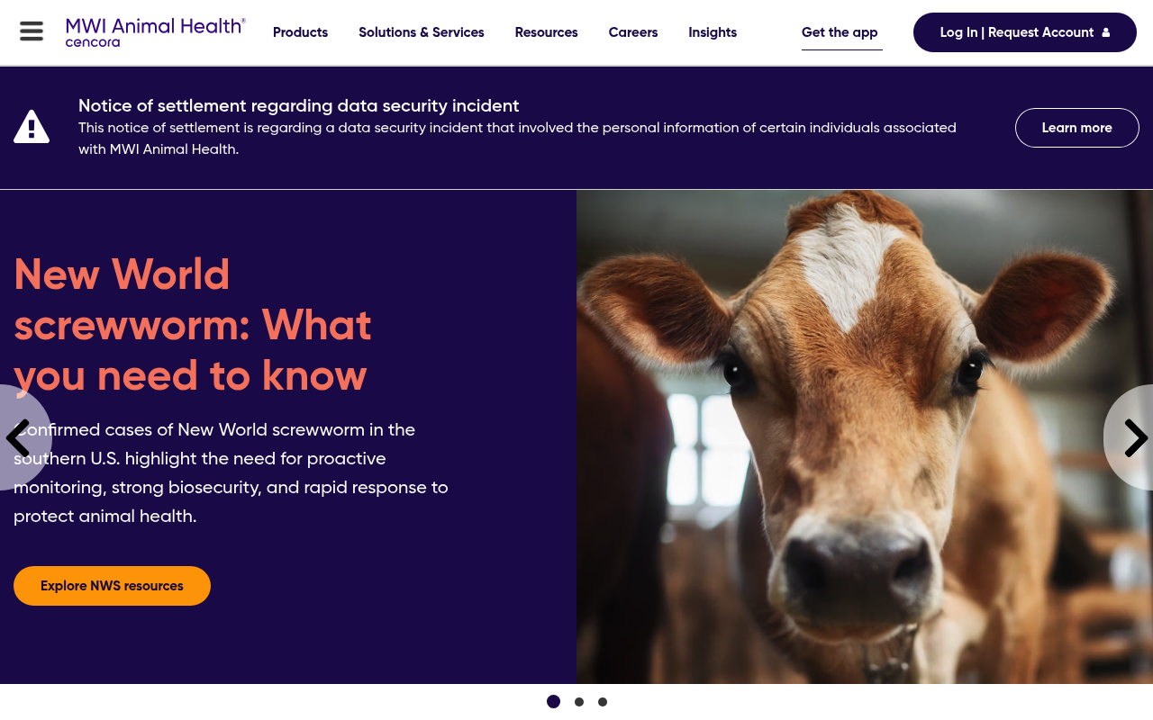 MWI Veterinary Supply screenshot