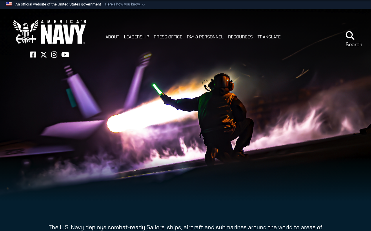 Navy screenshot