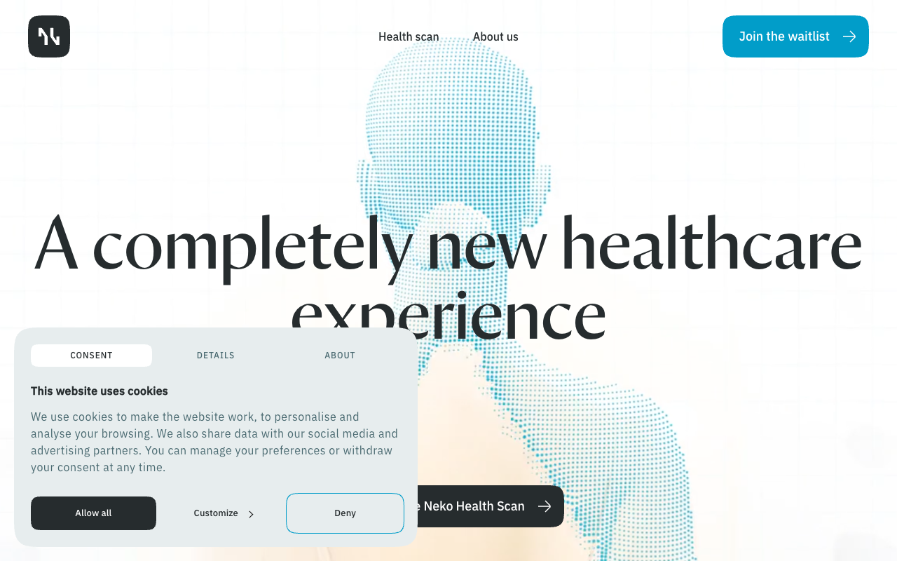Neko Health screenshot