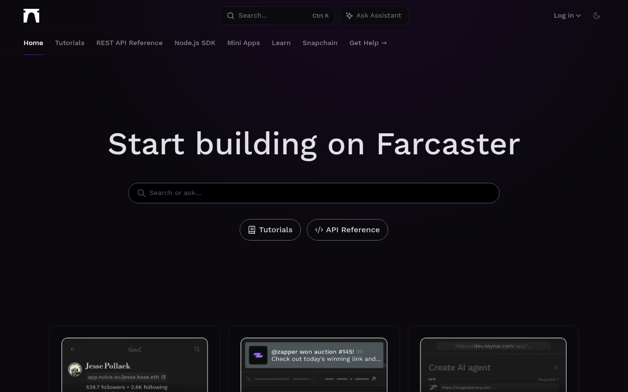 Neynar screenshot