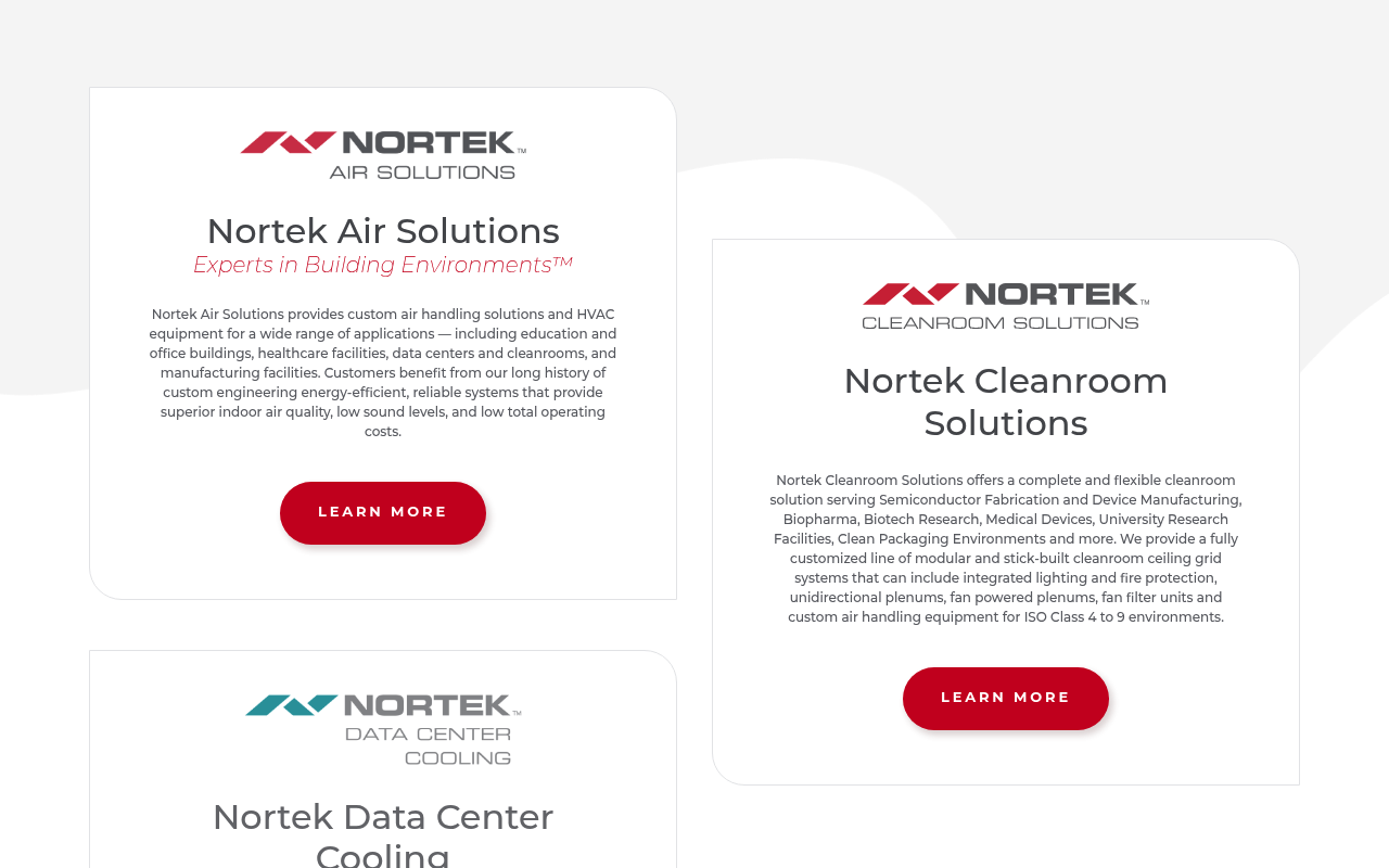 Nortek screenshot