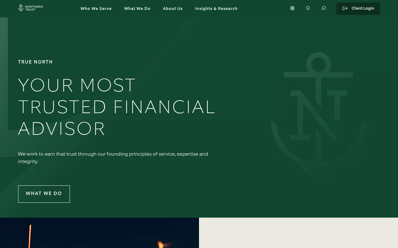 Northern Trust screenshot
