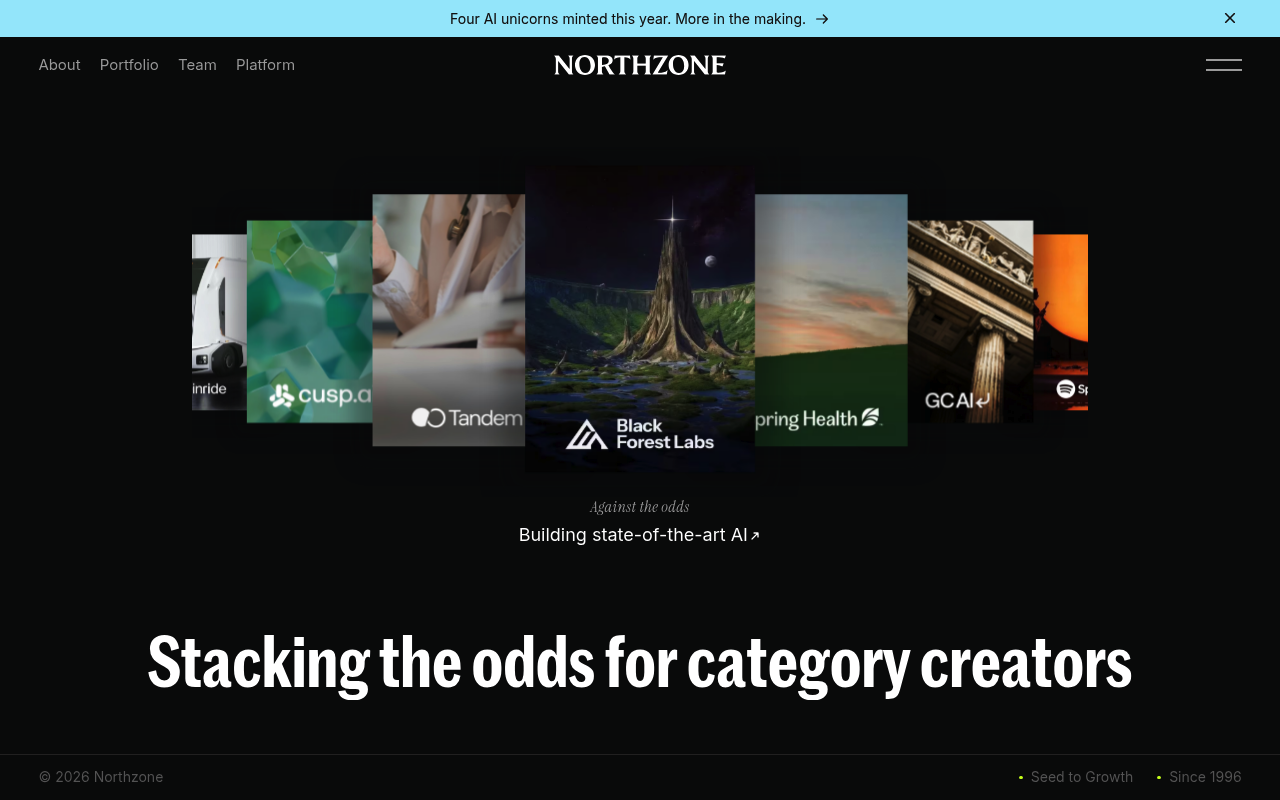 Northzone screenshot