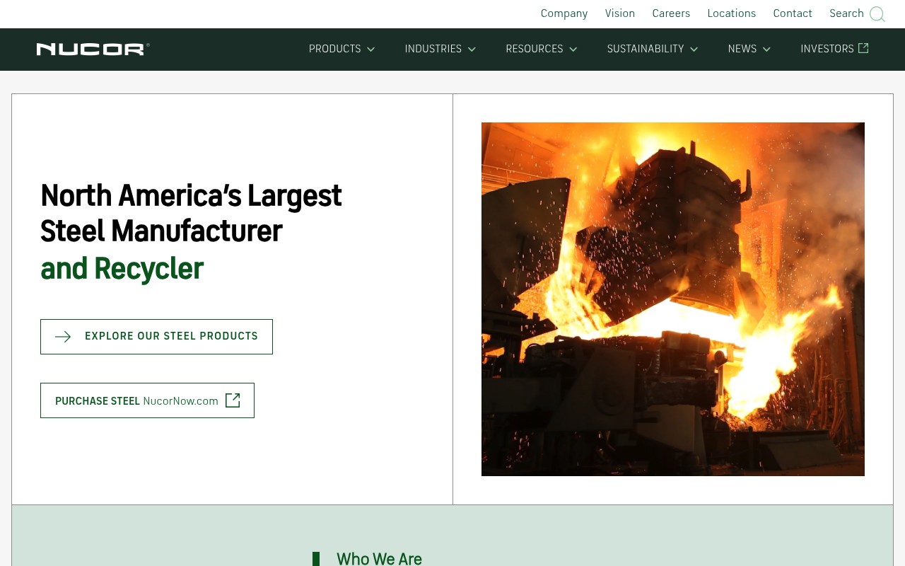Nucor screenshot