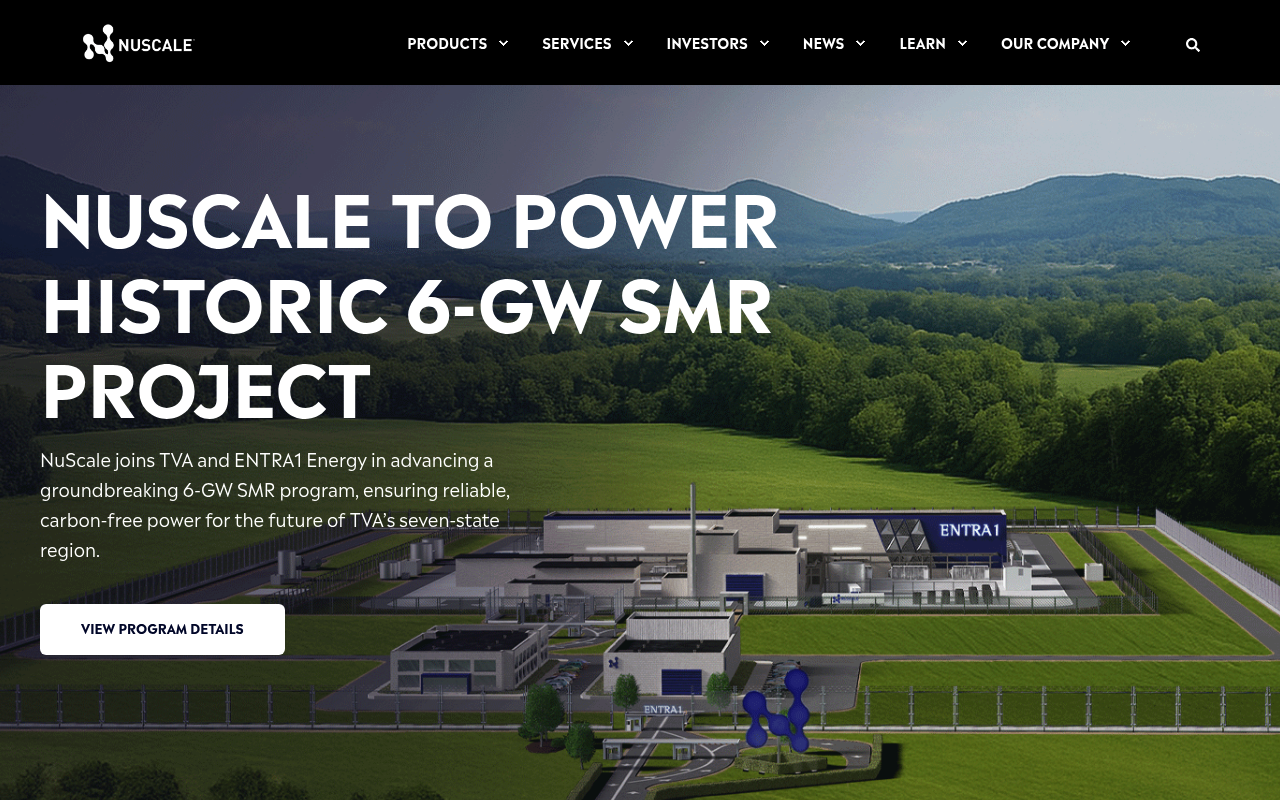 NuScale Power screenshot