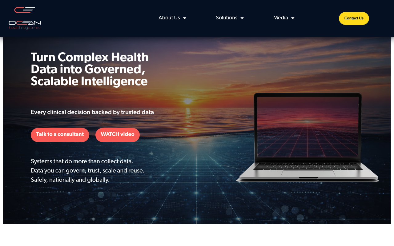 Ocean Health Systems screenshot
