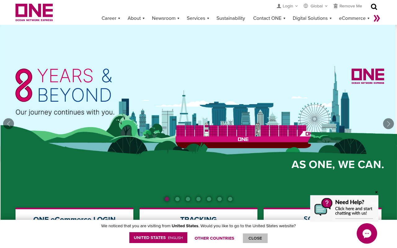 Ocean Network Express screenshot