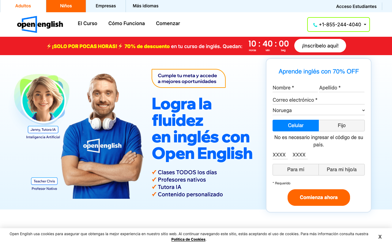 OpenEnglish screenshot