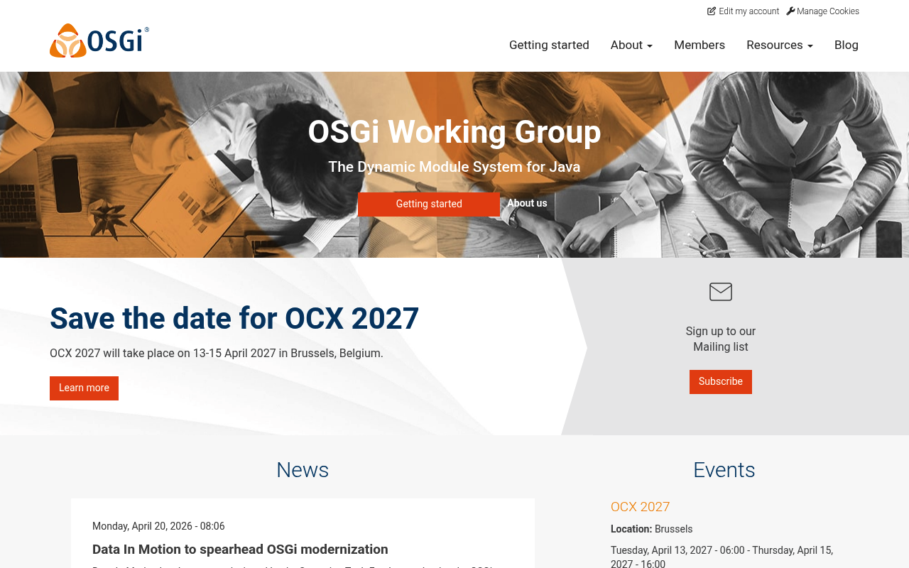 OSGi screenshot