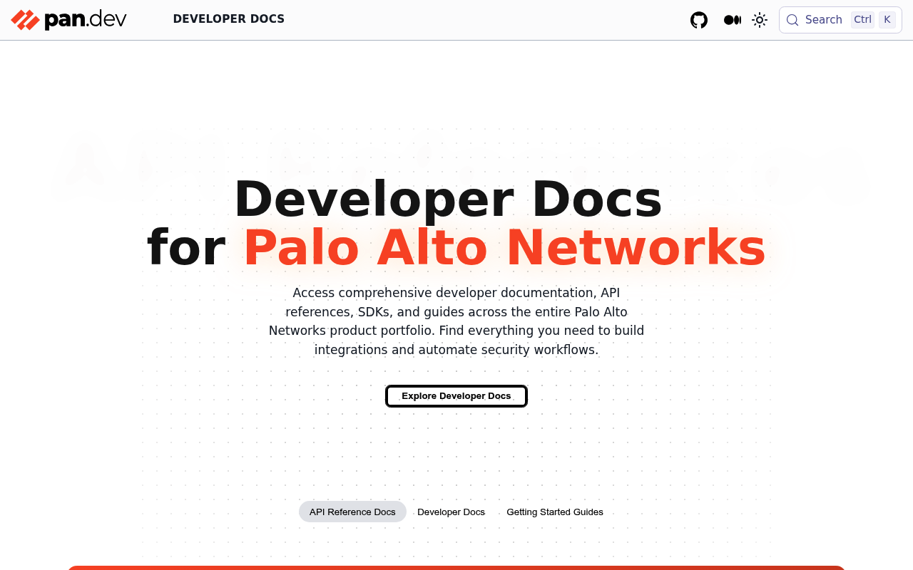 Palo Alto Networks screenshot