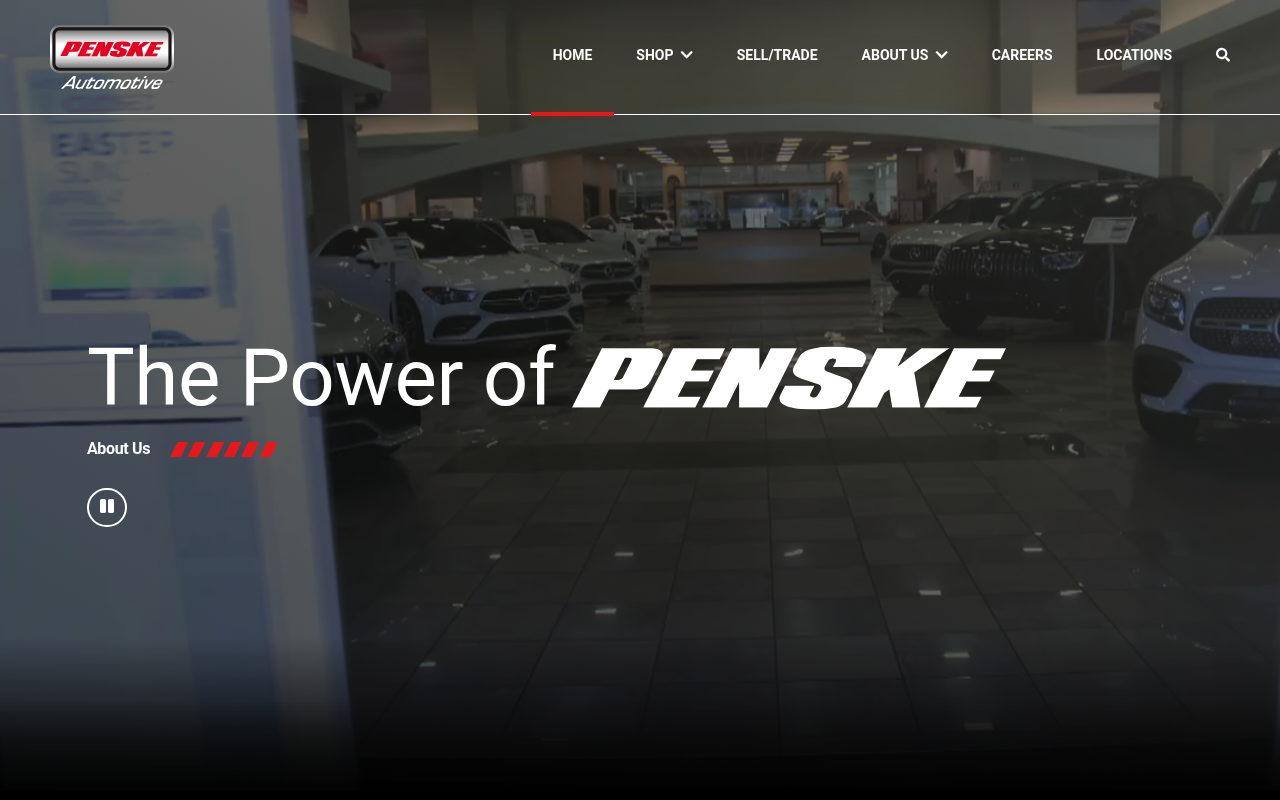 Penske Automotive screenshot