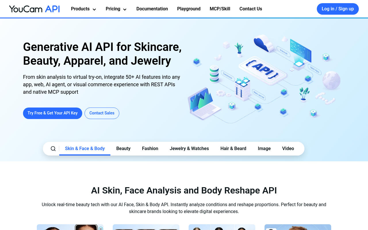 Perfect Corp website screenshot