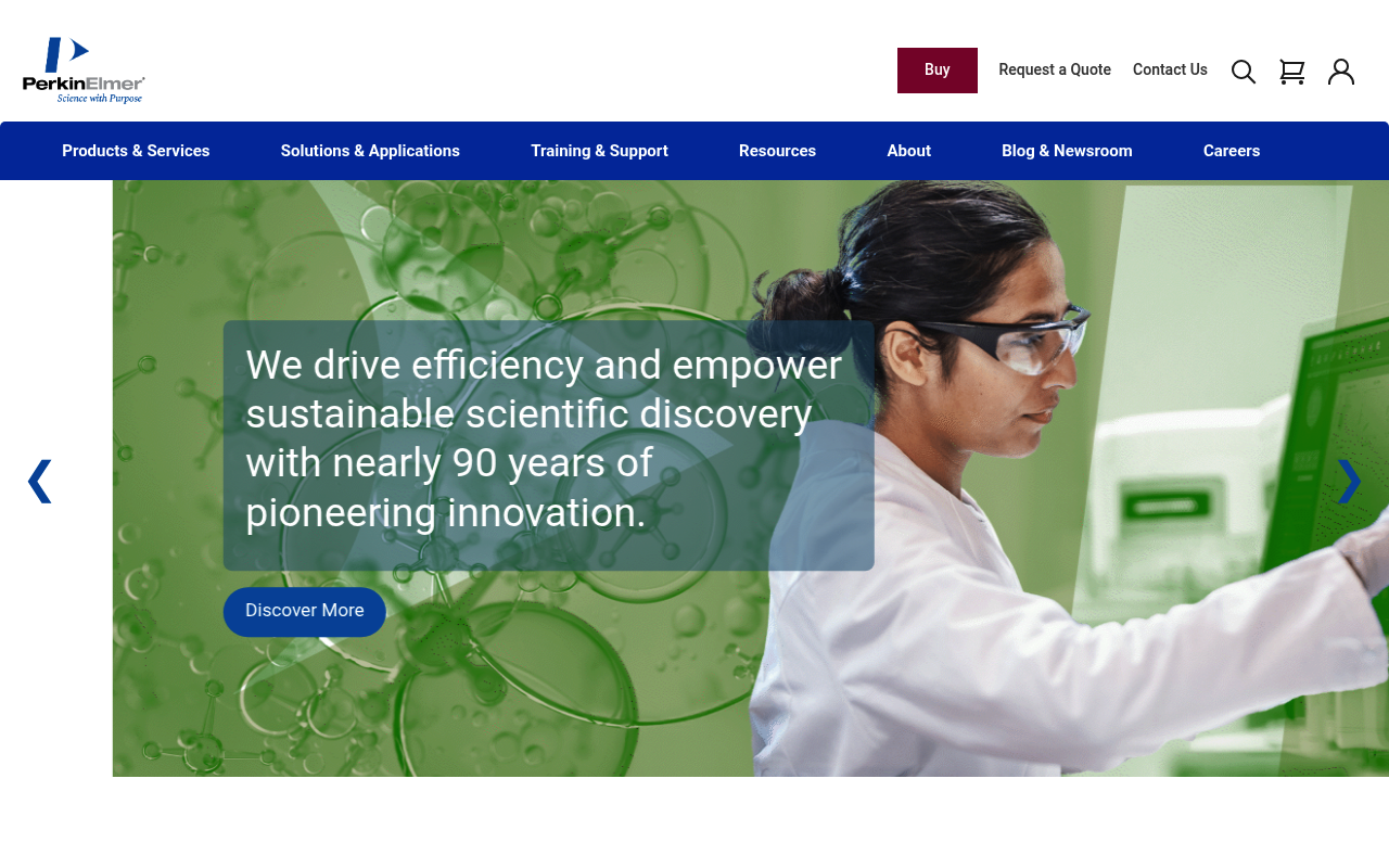 PerkinElmer screenshot