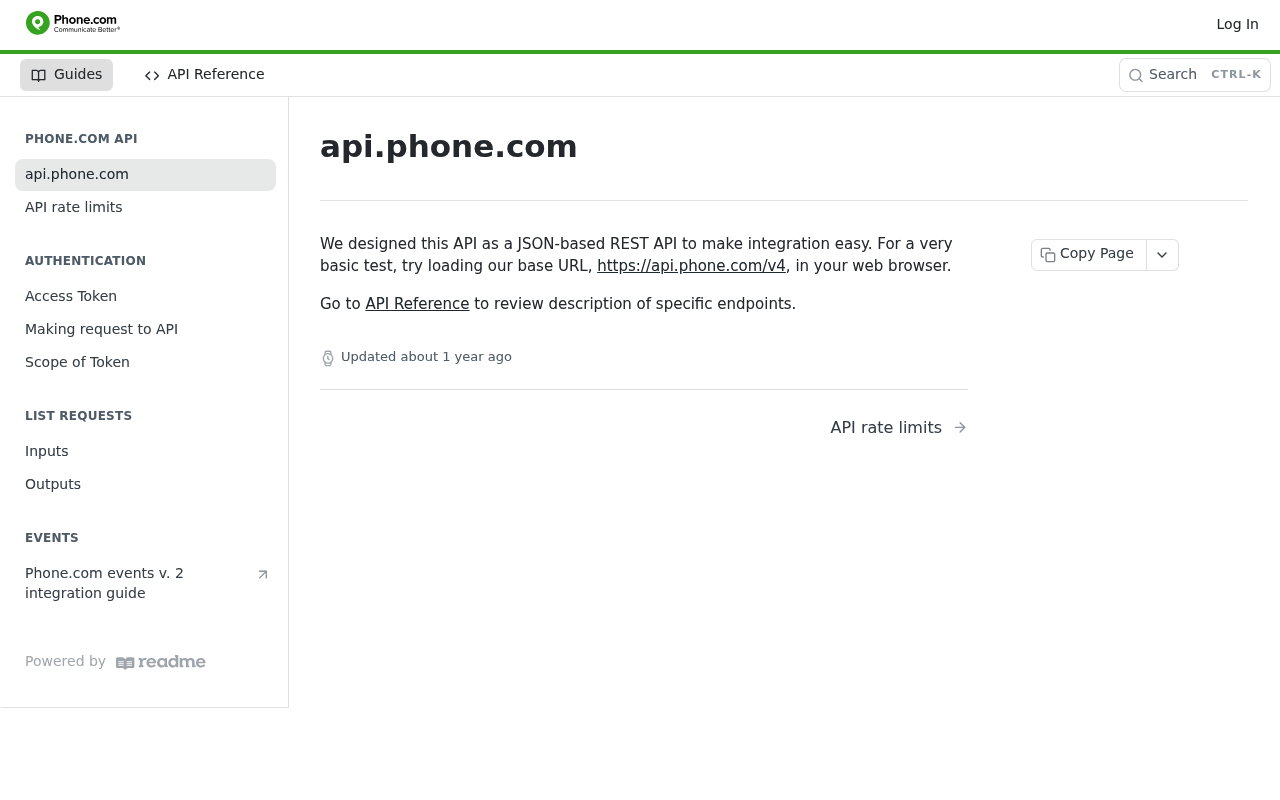 Phone Com screenshot