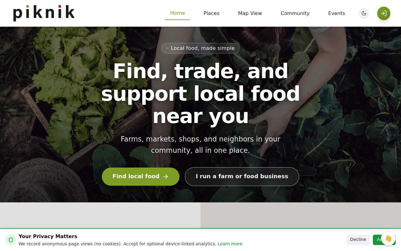 Piknik.Spot screenshot