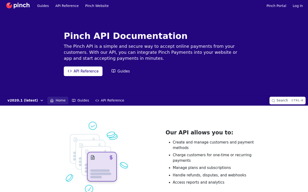 Pinch Payments screenshot