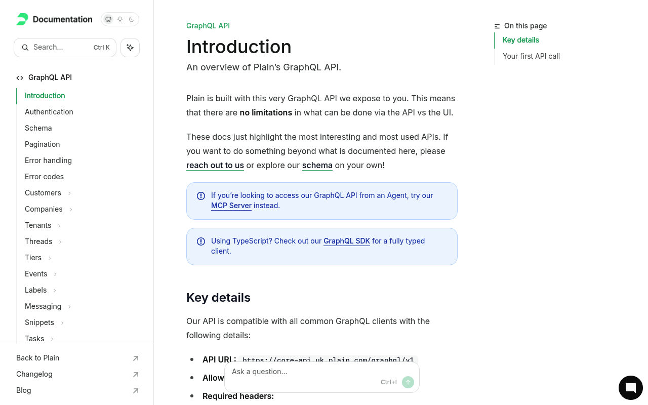Plain screenshot