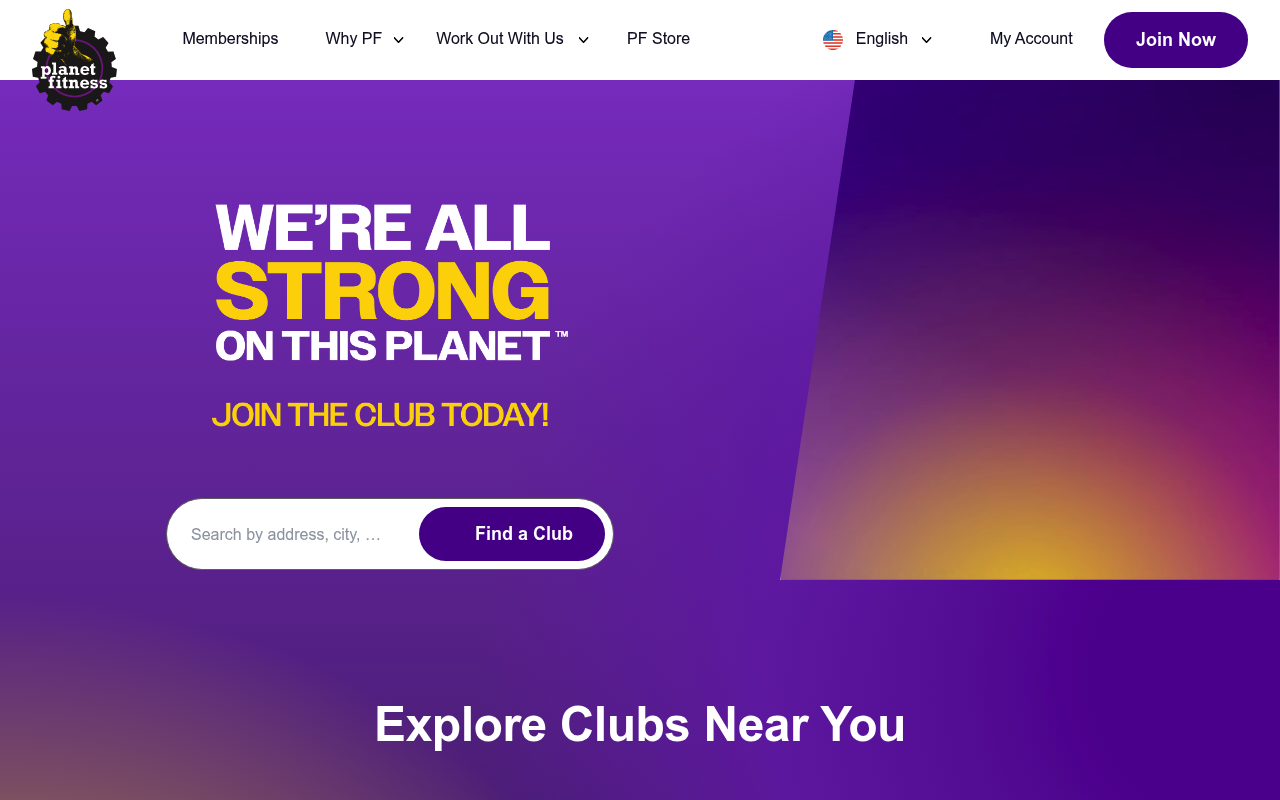 Planet Fitness screenshot