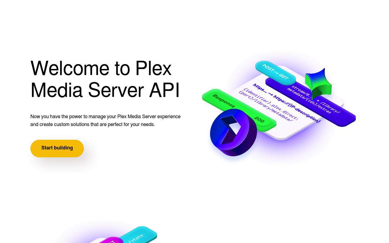 Plex screenshot