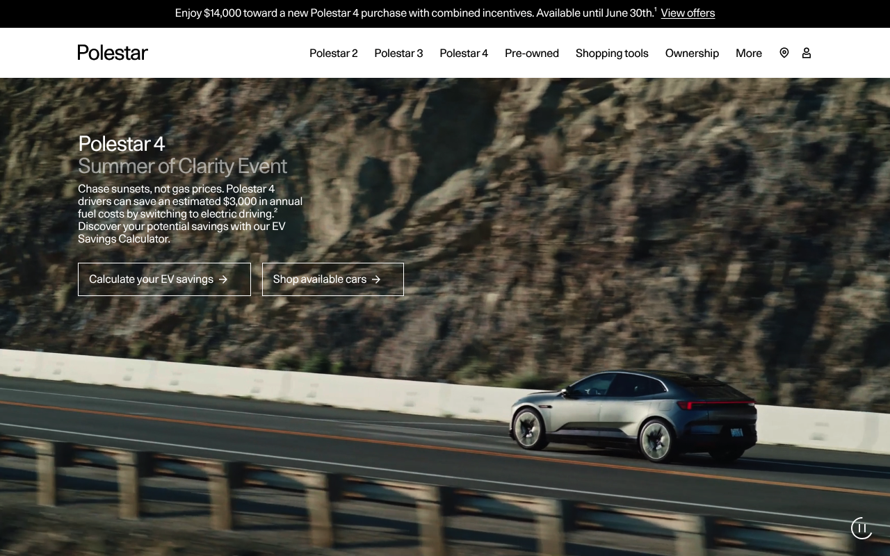 Polestar screenshot