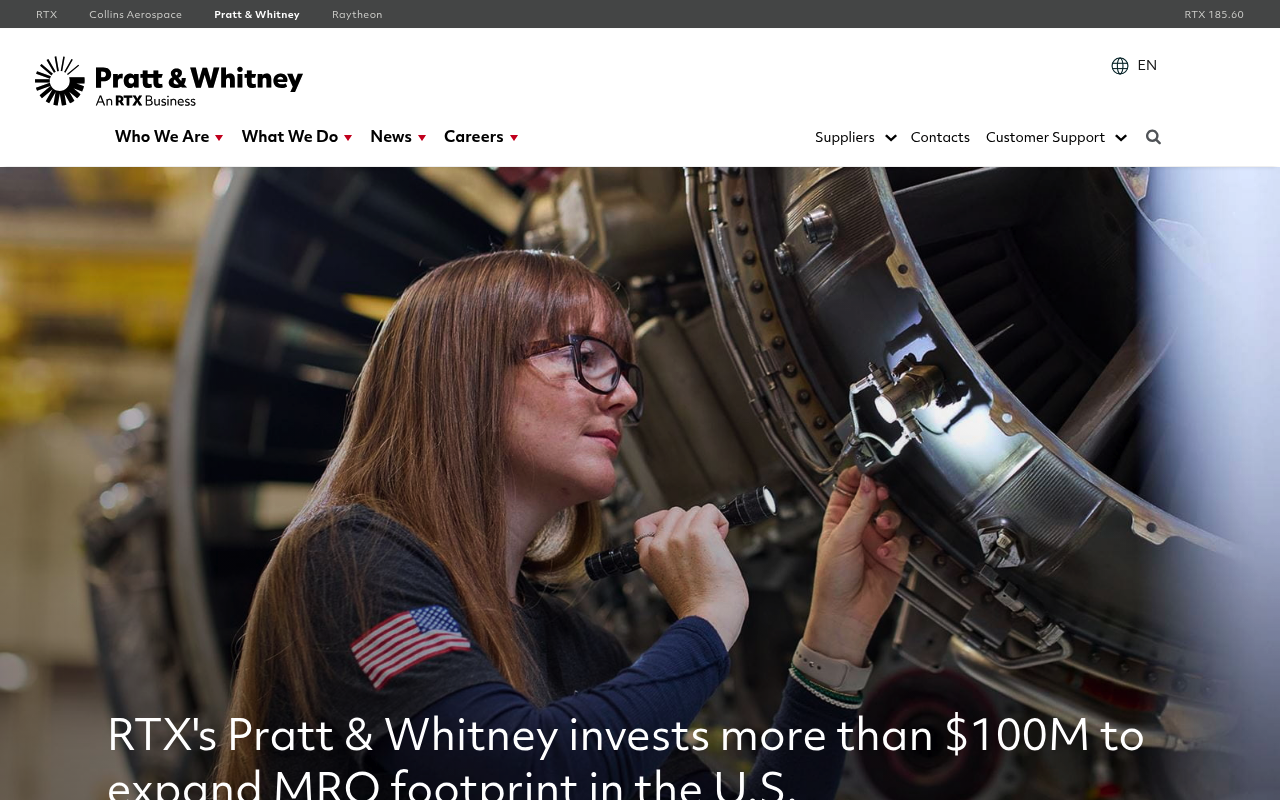 Pratt & Whitney screenshot