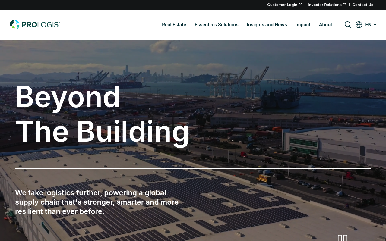 Prologis screenshot