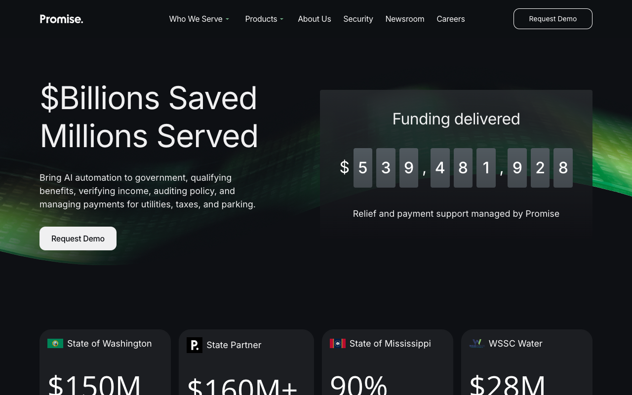 Promise screenshot