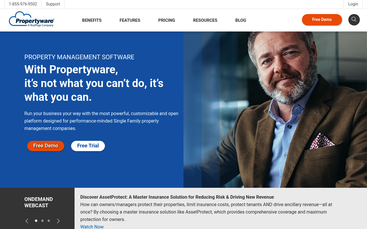 Propertyware screenshot