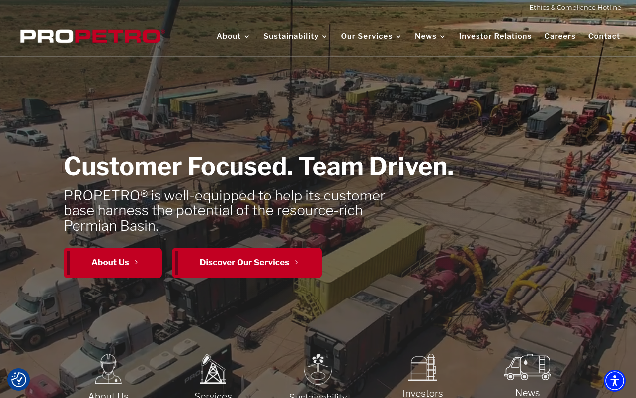ProPetro Holding screenshot