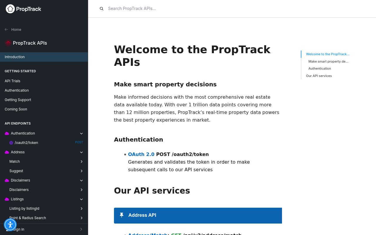 PropTrack screenshot