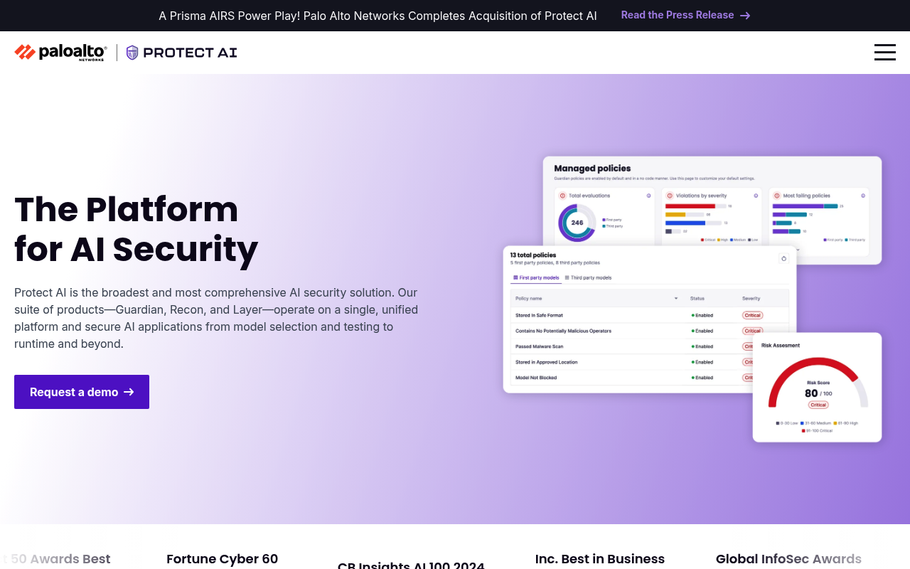 Protect AI screenshot
