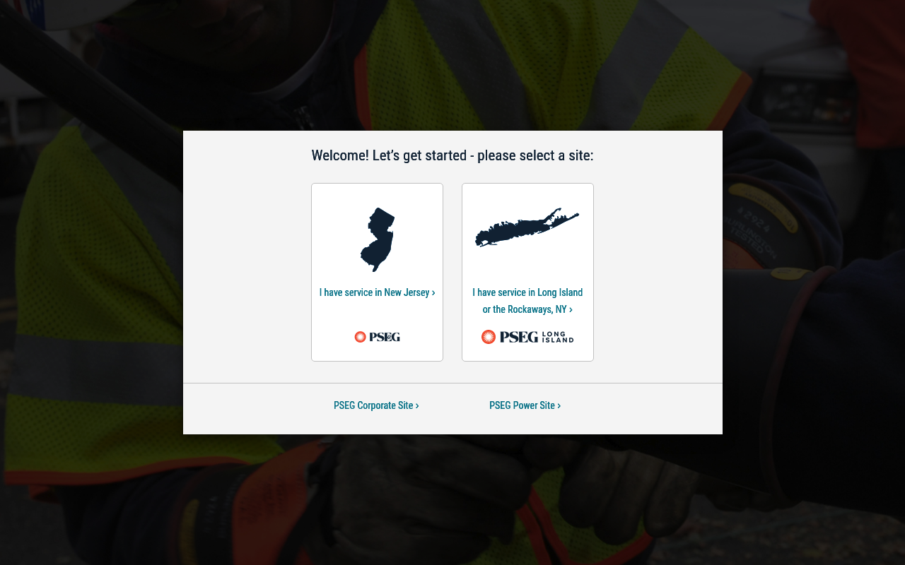 Public Service Enterprise Group screenshot