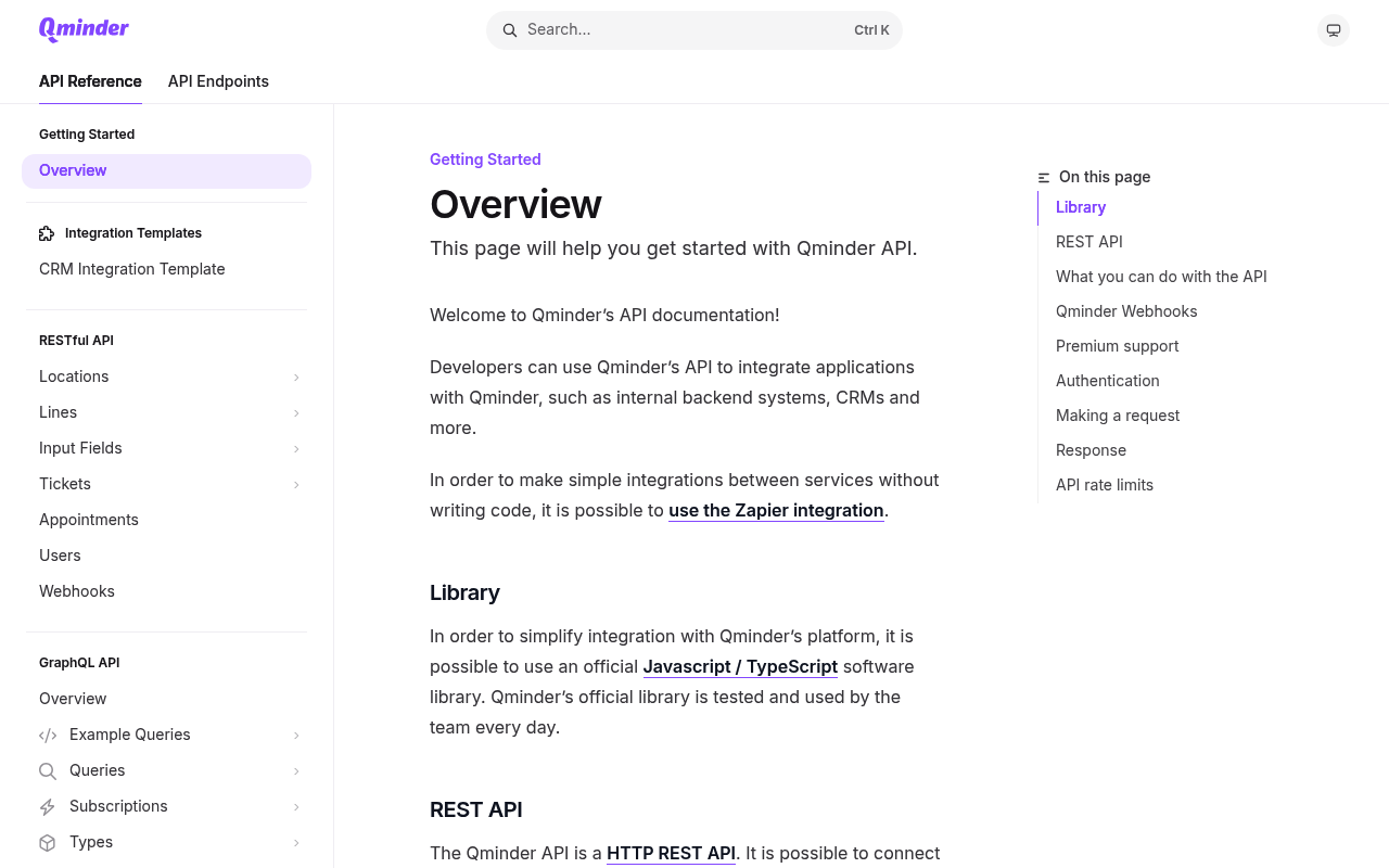 Qminder screenshot