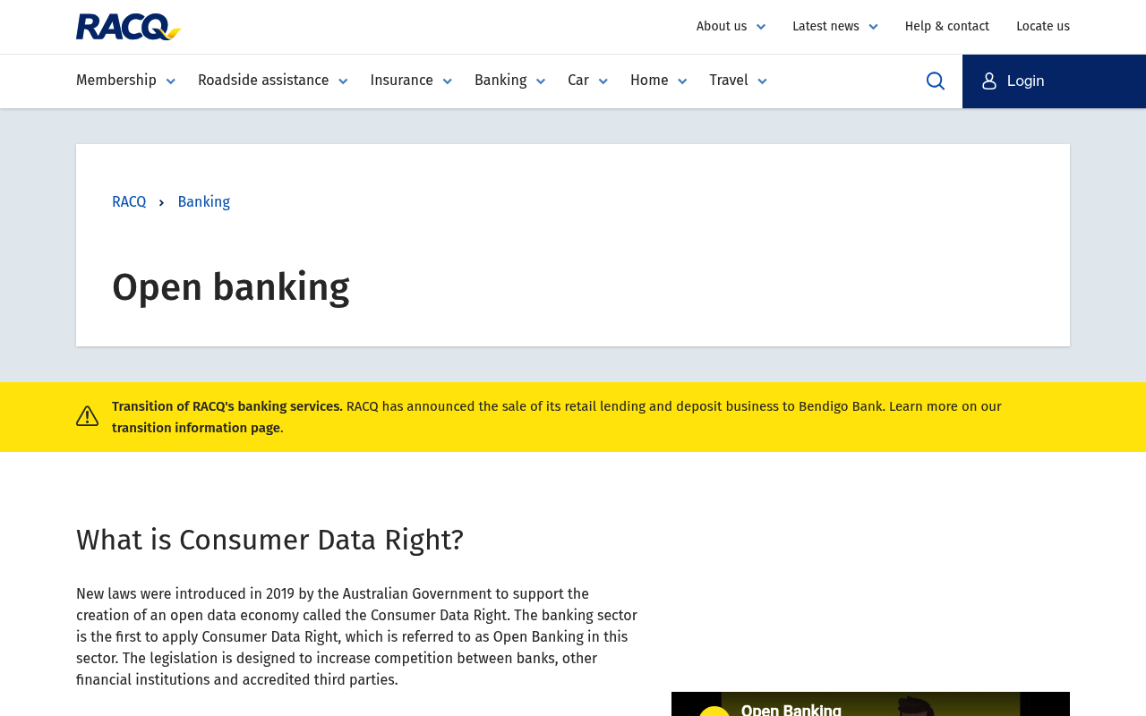 RACQ Bank screenshot