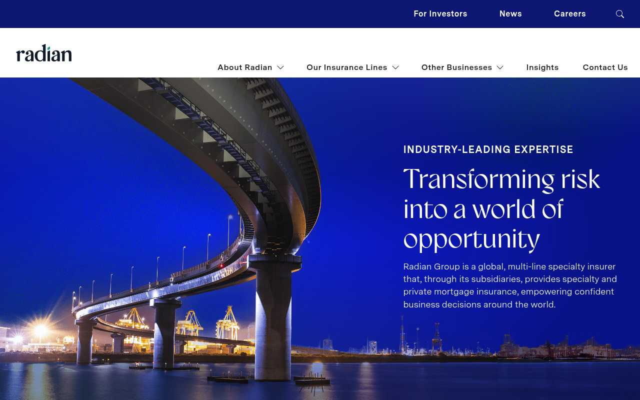 Radian Group screenshot