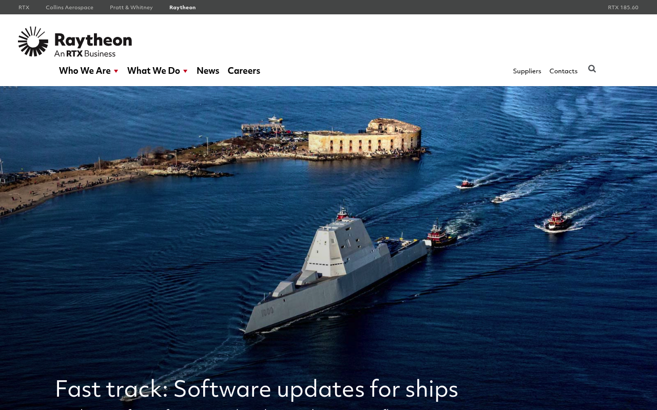 Raytheon screenshot