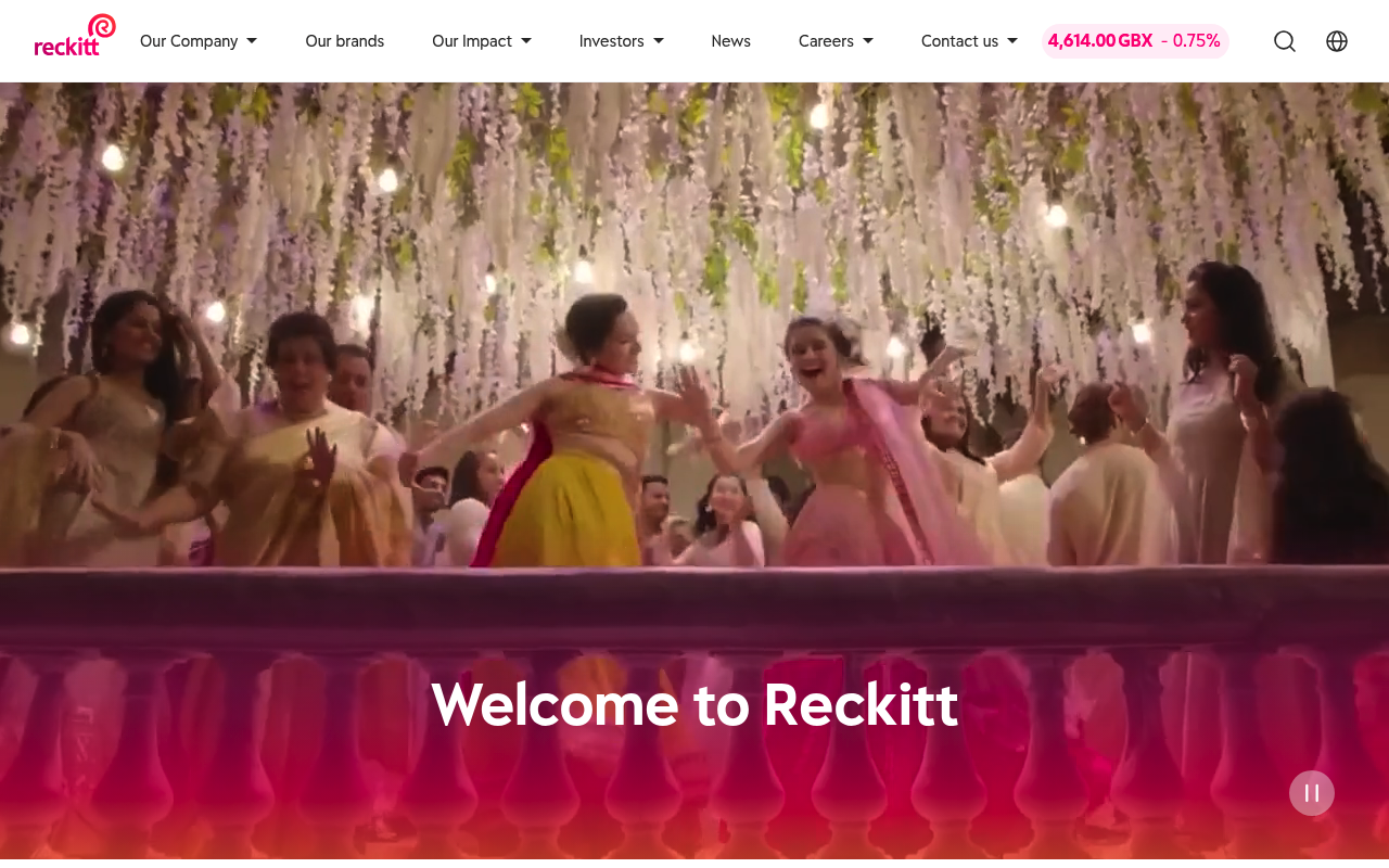 Reckitt Benckiser screenshot