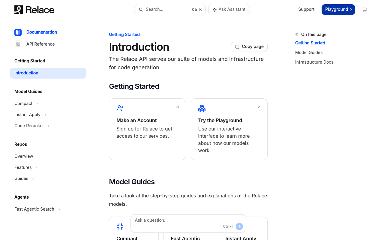 Relace screenshot