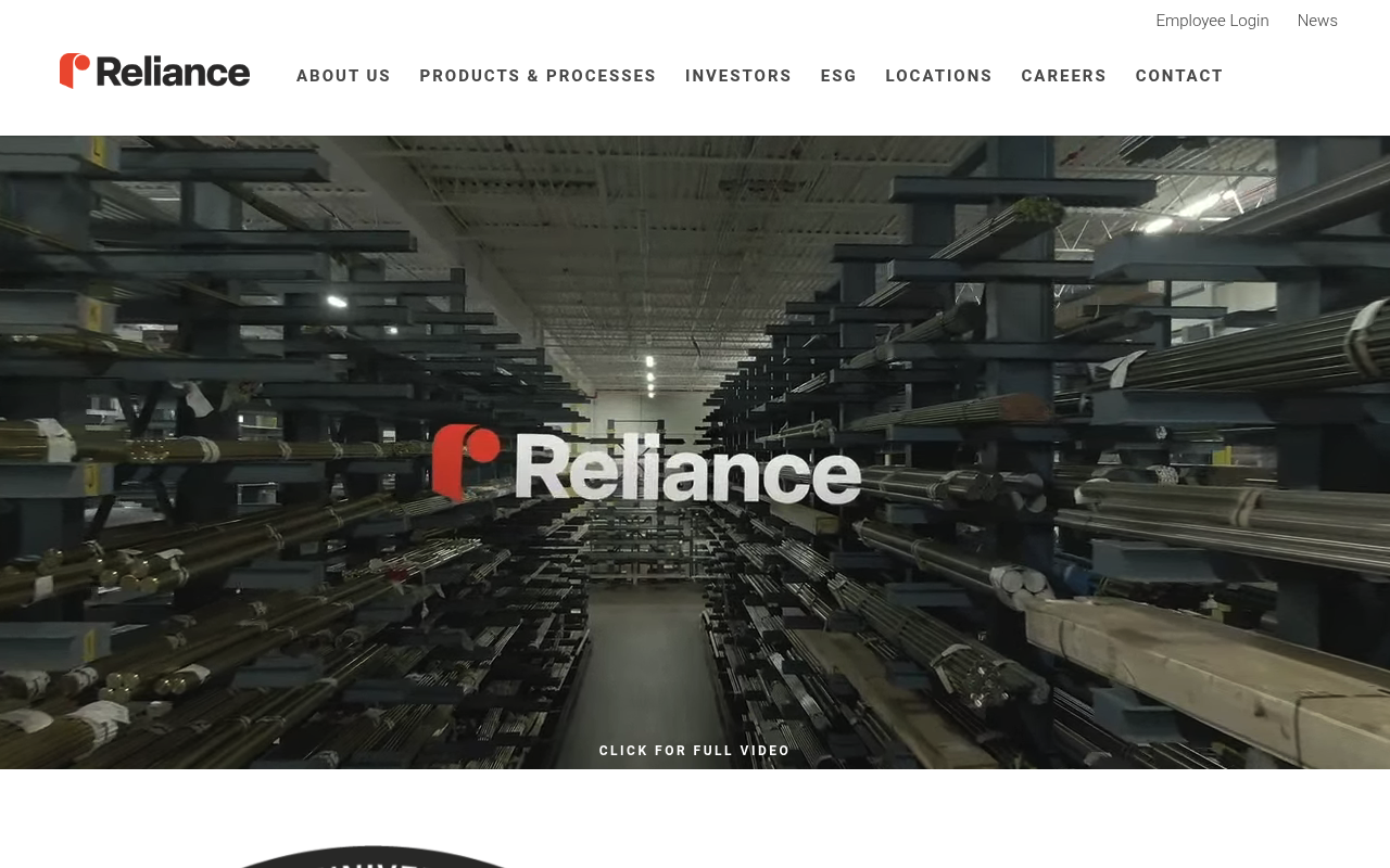 Reliance, Inc. screenshot