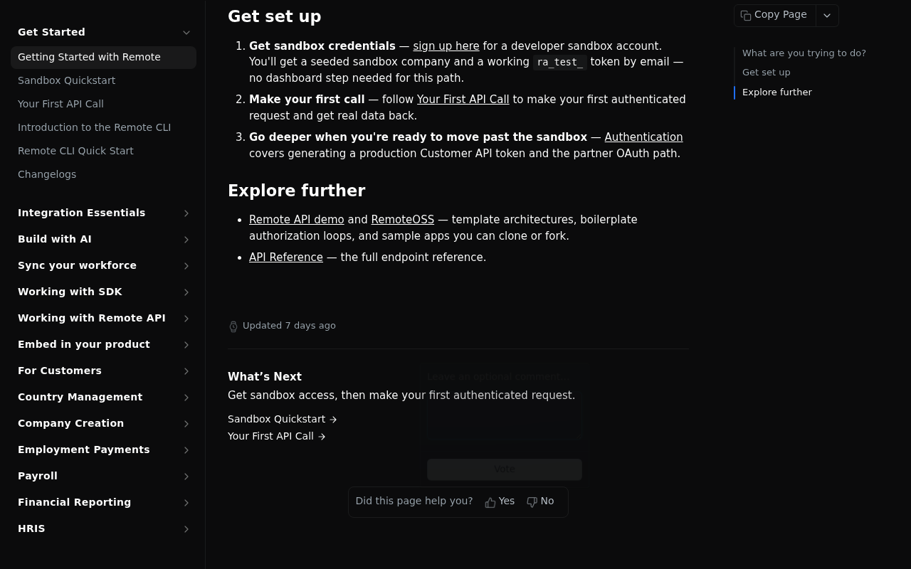 Remote screenshot