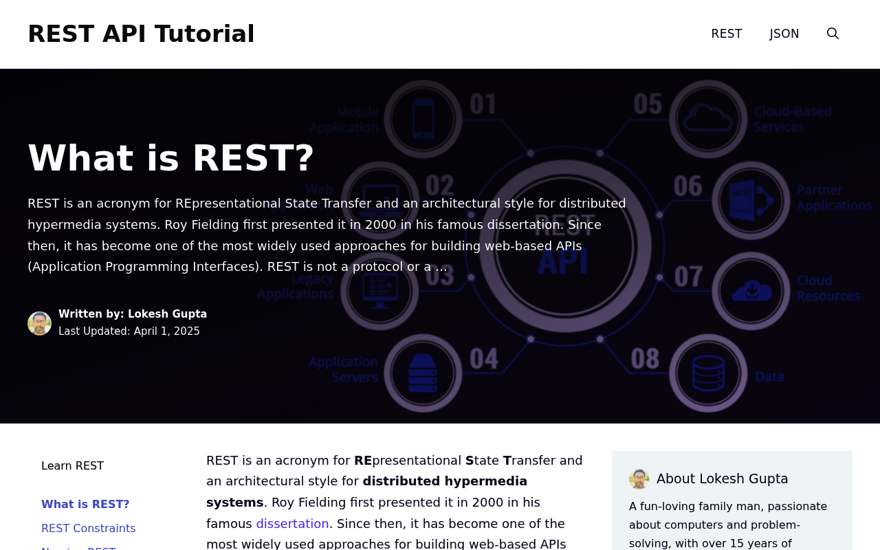 REST Services screenshot