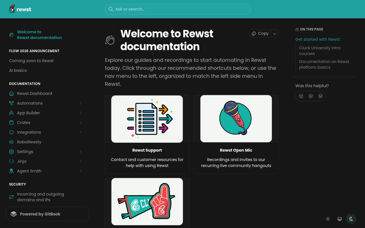 Rewst screenshot