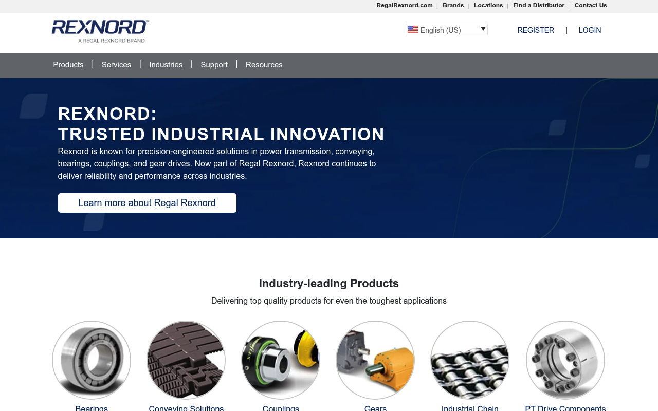 Rexnord screenshot