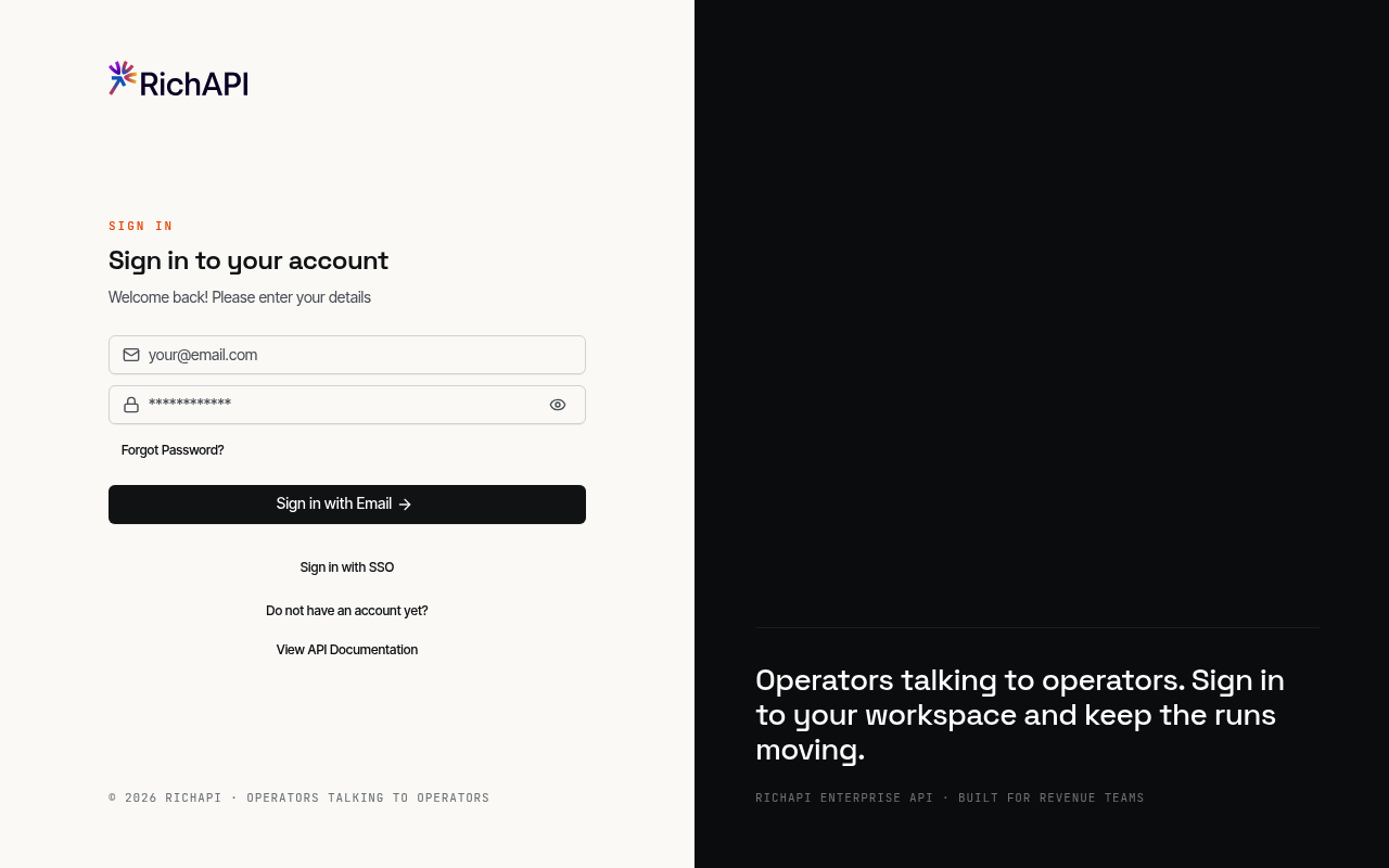 RichAPI screenshot
