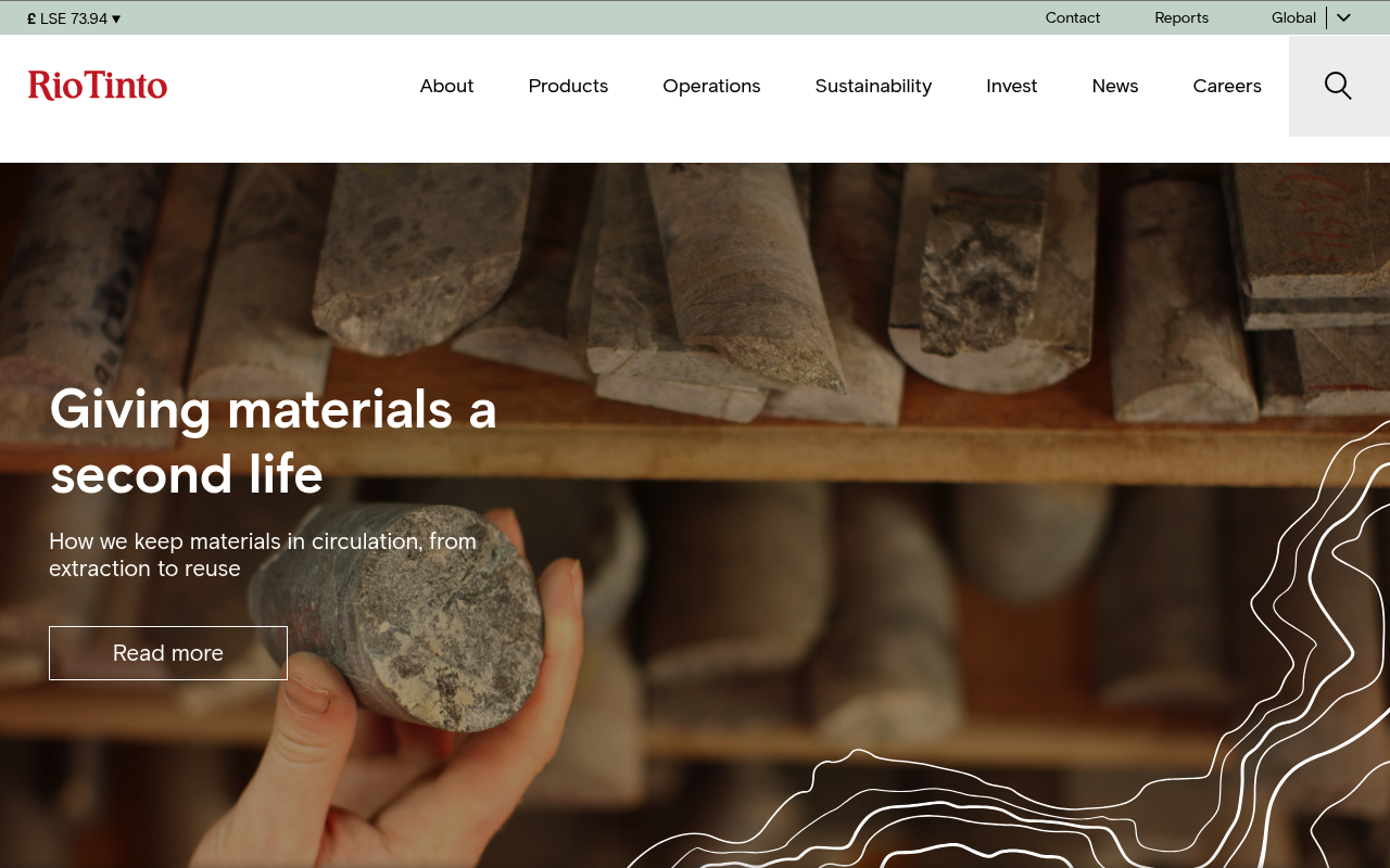 Rio Tinto screenshot